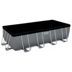 Бассейн каркасный Bestway Power Steel, 549×274×132 см, песочный фильтр-насос, лестница, тент, 5619Q - фото 26443326