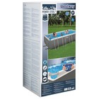 Бассейн каркасный Bestway Power Steel, 549×274×132 см, песочный фильтр-насос, лестница, тент, 5619Q - фото 26443330