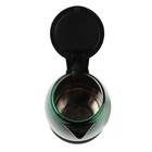 Чайник электрический МАТРЁНА MA-002, металл, 1.8 л, 1500 Вт, зелёно-чёрный - фото 9508649