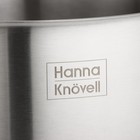 Кастрюля из нержавеющей стали Hanna Knövell HoReCa, 40 л, толщина 0,8 мм, 201 сталь, с крышкой - фото 9927435