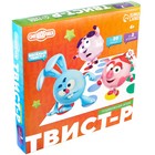 Подвижная игра «Твист-р Смешарики» напольная  с фантами, 6+ - фото 51133202