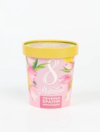 Подарочный набор «8 марта», чай зелёный со вкусом жасмина 50 г, печенье брауни 120 г, конфеты с шоколадной начинкой 110 г - Фото 3