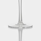 Бокал для вина Magistro «Жемчуг», 300 мл, 8.5×22 см, стекло, с золотой отводкой, прозрачный - Фото 5