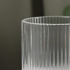 Стакан стеклянный Magistro «Грани», 260 мл, 7,5×9,5 см - фото 4625777