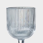 Бокал для вина Magistro «Грани», 250 мл, 8×14.5 см, стекло, прозрачный - Фото 3