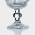 Бокал для вина Magistro «Грани», 250 мл, 8×14.5 см, стекло, прозрачный - Фото 4