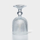 Бокал для вина Magistro «Грани», 250 мл, 8×14.5 см, стекло, прозрачный - Фото 5