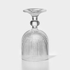 Бокал для вина Magistro «Грани», 250 мл, 8×14.5 см, стекло, прозрачный - Фото 5