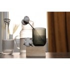 Стакан Magistro «Грани», 260 мл, 7.5×9.5 см, стекло, графит - Фото 5