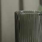 Бокал для шампанского Magistro «Грани», 150 мл, 5.5×18.5 см, стекло, графит - Фото 3