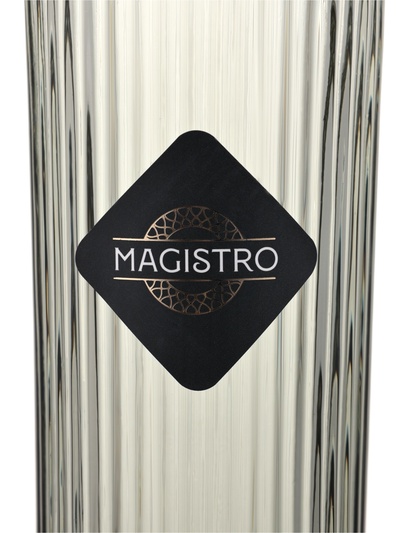Бокал для шампанского Magistro «Грани», 150 мл, 5.5×18.5 см, стекло, графит