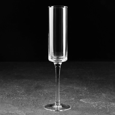 Бокал из стекла для шампанского Magistro «Алхимия», 200 мл
