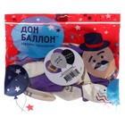 Шар латексный 12" «Друзья», ассорти, пастель, 2-сторонний, набор 25 шт., МИКС - фото 24352639