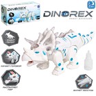 Робот динозавр Dinorex IQ BOT, интерактивный: световые и звуковые эффекты, на батарейках - фото 6814538