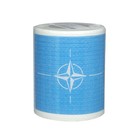 Сувенирная туалетная бумага "Флаг НАТО", 9,5х10х9,5 см - фото 6814635