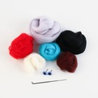 Валяние из шерсти. Игрушка «Енотик», набор для творчества - Фото 3