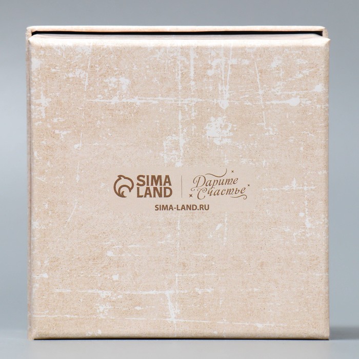 Набор коробок 10 в 1, упаковка подарочная, «Шебби», 10.2 х 10.2 х 6‒28.2 х 28.2 х 15 см - фото 1909095354