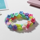 Браслет детский «Выбражулька» цветов букетик, цветной - Фото 3