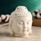 Аромалампа - подставка для благовоний "Будда" 12х10см, белый - фото 6814808
