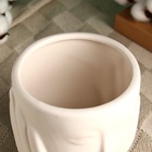 Декоративное кашпо для цветов «Лори», 800 мл, 14×12 см, керамическое, МИКС 9412516