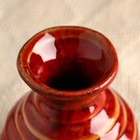 Кашпо - ваза "Мари" 9х6см, красная - Фото 3