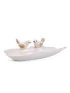 Декоративная подставка для мелочей TAKE IT EASY «Пташки», 21×8×5 см, белая - Фото 3