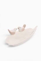 Декоративная подставка для мелочей TAKE IT EASY «Пташки», 21×8×5 см, белая - фото 809766274