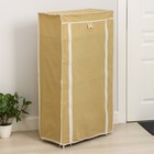 Обувница, 6 ярусов, 60×28×105 см, цвет МИКС - Фото 4