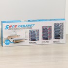 Обувница, 6 ярусов, 60×28×105 см, цвет МИКС - Фото 8