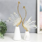 Набор фигурок «Лебеди», 2 шт., 10×12×42 см - Фото 4