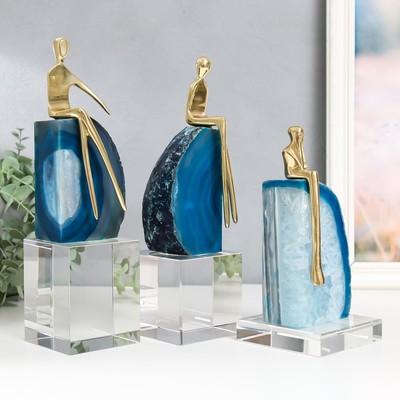 Сувенир "Сплетницы" набор 3 шт 10х10х19