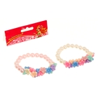 Браслет детский "Выбражулька" цветов букет, цвет МИКС - Фото 2