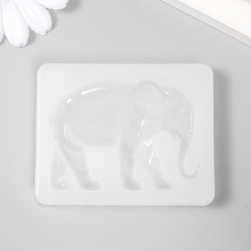 Молд силикон "Африканский слон" 0,8х7х5,5 см