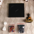 Японский сад камней настольный «Дзен. Асэми», с песочными часами и набором аксессуаров, 15×15 см - Фото 4