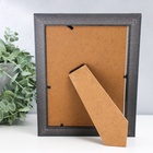 Фоторамка пластик 13х18 см "Хаос. Прямые линии" кирпичная 21х16 см - фото 26819744 Фоторамка пластик 13х18 см "Хаос. Прямые линии" кирпичная 21х16 см - фото 26819744