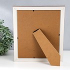 Фоторамка пластик 20х25 см "Хаос. Прямые линии" под дерево 28,5х23,5 см - фото 24339839