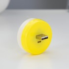 Ночник "Улыбка" LED 1Вт USB желтый 5х5х5 см RISALUX - Фото 3