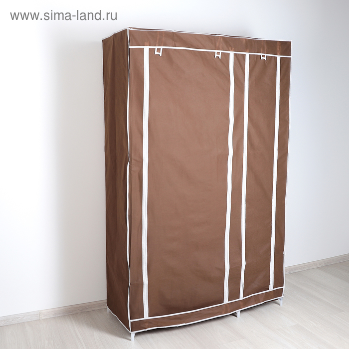 Шкаф для одежды, 108×43×172 см, цвет кофейный - Фото 1