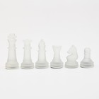Шахматы стеклянные, доска 35 х 35 см - Фото 3