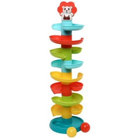 Развивающая игрушка пирамидка Everflo «Лев» HS0449992, разноцветная