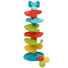 Развивающая игрушка пирамидка Everflo «Слоник» HS0449991, разноцветная - Фото 1