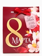 Подарочный набор «8 марта», чай 50 г, конфеты 100 г - Фото 2