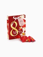 Подарочный набор «8 марта», чай 50 г, конфеты 100 г - Фото 2