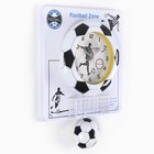 Детские настенные часы "Футбол", дискретный ход, маятник, 47 х 32 х 6.5 см - фото 6815646