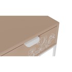 Прикроватная тумба «Дрим», 450 × 425 × 465 мм, цвет пудра / белый - Фото 4