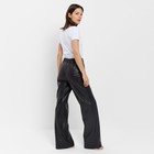 Брюки женские (экокожа) MINAKU: Eco leather цвет чёрный, размер 46 9437245 - фото 14152012