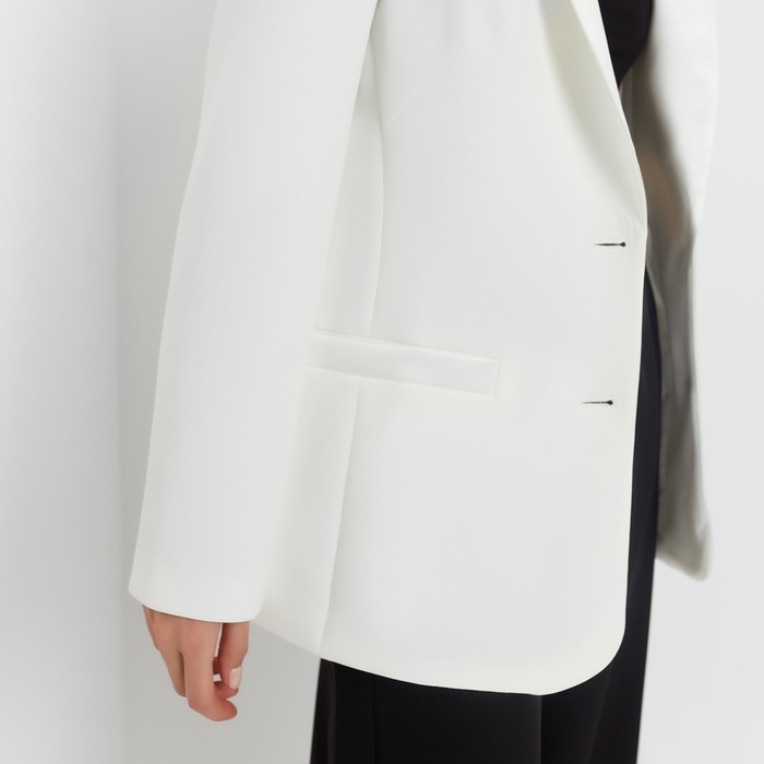 Пиджак женский MINAKU: Classic цвет белый, р-р 44 60464