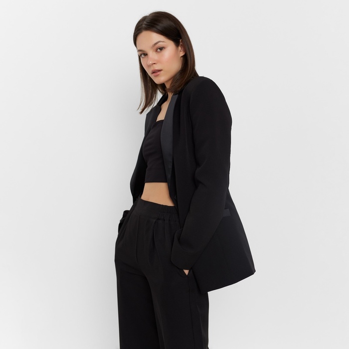 Пиджак женский MINAKU: Classic цвет черный, р-р 42 60466