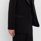Пиджак женский MINAKU: Classic цвет черный, р-р 48 - Фото 7