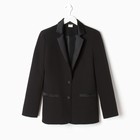 Пиджак женский MINAKU: Classic цвет черный, р-р 48 - Фото 10